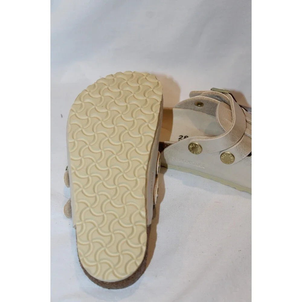 BIRKENSTOCK KAY GOLD GRACEFUL PEARL SLIP ON SHOES‎ SANDALS EU 27 US 9-9.5